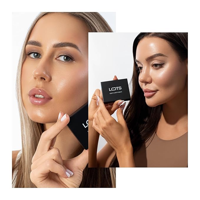 Eyebrow Powder Kit for Women – Dual Cushion Eyebrow Color Palette with Light Brown & Black Shades – Long-Lasting, Smudge-Proof Eye Brow Kit with Built-In Brush and Foldable Mirror