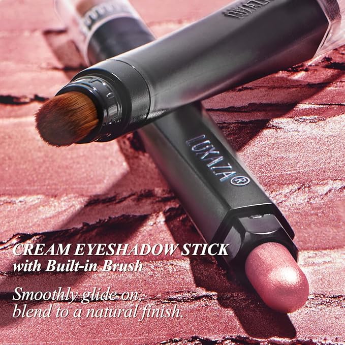 10PCS Neutral Eyeshadow Stick Makeup Set, Matte Cream Eye Shadow Eyeliner Brightener Pencil Crayon - I1 Cashmere Blush