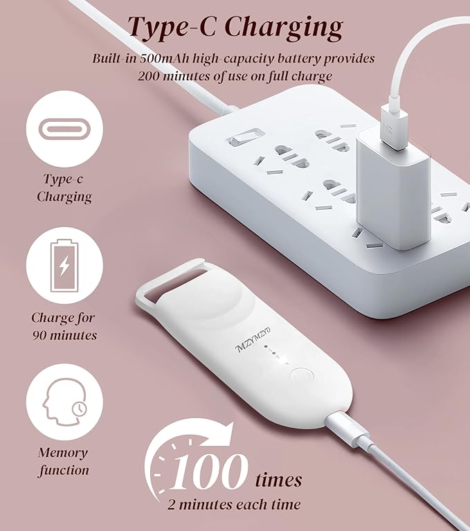 Heated Eyelash Curler, Eyelash Curlers with 10S Quick Heat-Up, 2 Temp Settings, 3S Styling & 24H Long-Lasting Natural Curl, Type-C Recharge, Mini Electric Eyelash Curler for Travel - White