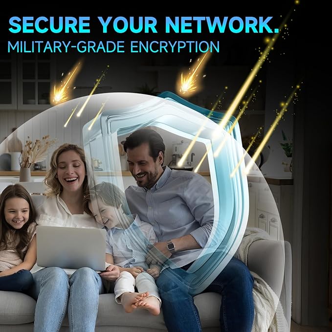 2025 WiFi Extender Signal Booster for Home & Outdoor - 5X Faster Internet Booster with Ethernet Port, Covers 10,000+ Sq.Ft House & Yard | Long Range Wireless Repeater Amplifier, Works with Any Router