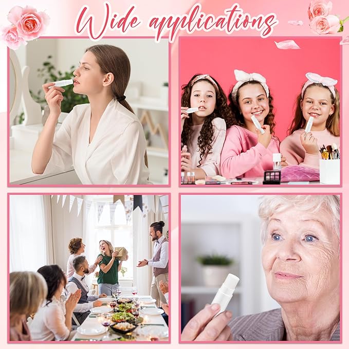 100 Pcs Lip Balm Bulk Heart Gift