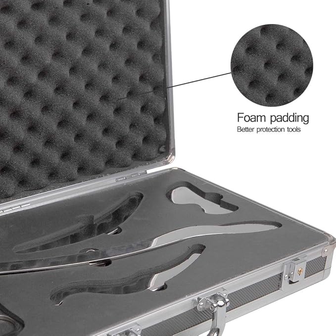 FeelFree Sport Stainless Steel Gua Sha Scraping Massage Tool Set of 6 Pieces for Soft Tissue Mobilization Physical Therapy