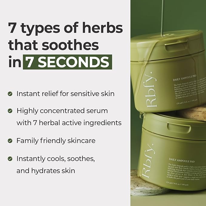 Daily Ampoule Pad – Centella Asiatica Infused Toner Sheets with Antioxidant Deep Nourishing Plant Extracts and Separate Ampoule Pouch for Skin Radiance – (100 Pads)