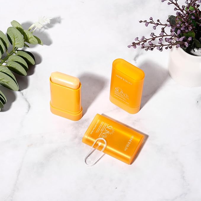 Sunscreen Stick for Face SPF50+ PA++++, No White Cast & Non-Sticky Sunblock for Body, All Skin Types Water-Resistant 0.56oz, No Eye Irritation, Outdoor & Daily Use