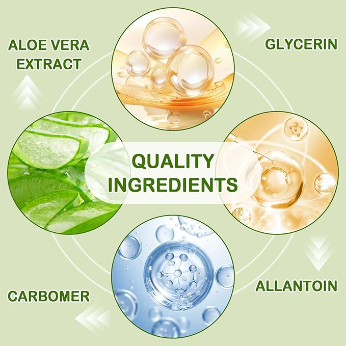 8PCS Travel Size Organic Aloe Vera Gel for Face & Body,Moisturizing Non-sticky Pure Aloe Gel After Sun Aloe Lotion Skin Care,Fast Absorbing Refreshing Hydrating Face Moisturizer for All Skin Types C