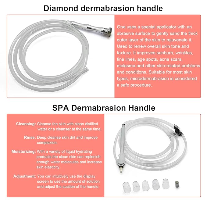 Water Diamond Peel Micro Diamond dermabrasion Machine SPA Water Peel System Facial Skin peeling cleaning ETSPA90