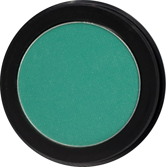 Emerald Green Matte Opaque Pressed Powder Single Vegan Eyeshadow; Talc, Paraben & Cruelty Free