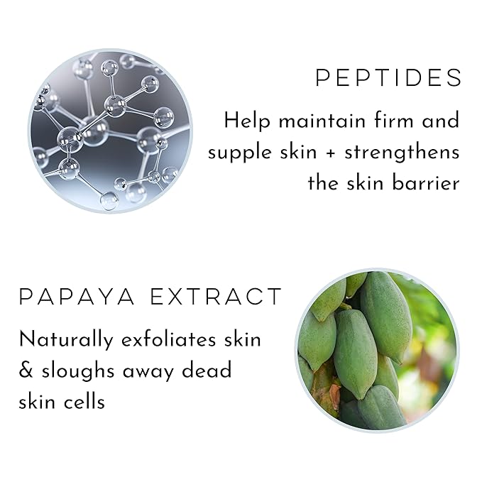 CLEAN SKIN CLUB Pineapple Glow Mist | Hyaluronic Acid + Peptides | Papaya + Coconut Extracts | Hydrating & Fortifying Face Spray | Vegan & Cruelty Free