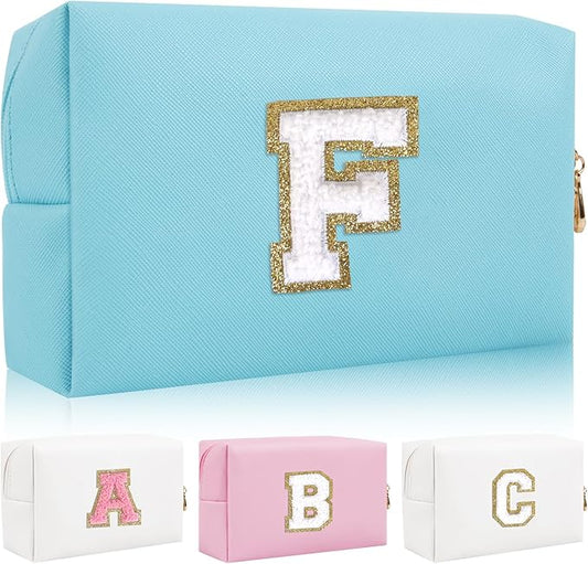 Personalized initial letter patch makeup