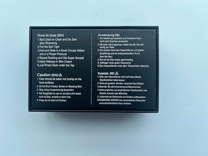 Crystal Hair Eraser,Natural Crystal Hair Remover,Reusable Painless Nano Glass Hair Removal Device Without Shaver,Gentle Crystal Epilator and Exfoliator for Soft Silky Skin(Royal Blue)