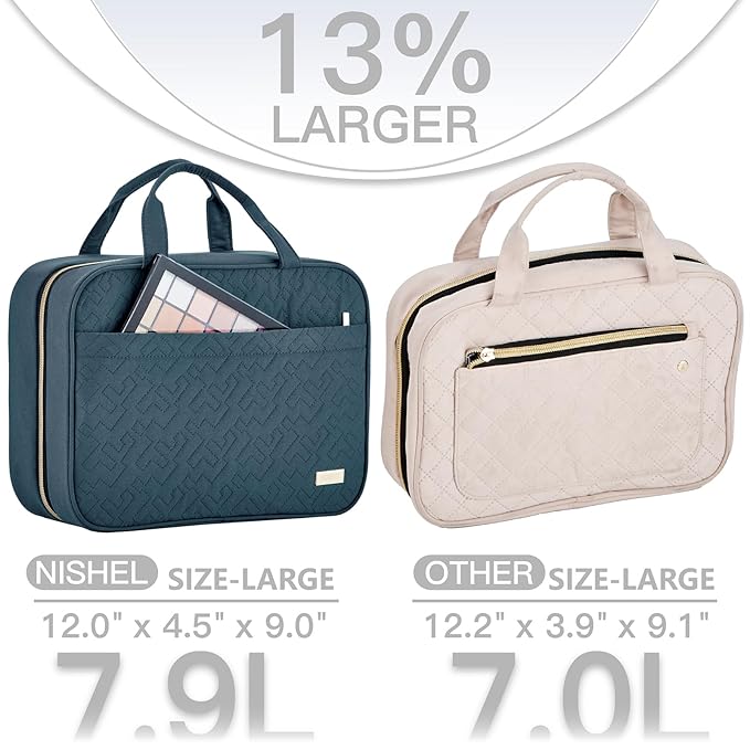 Nishel travel toiletry bag for