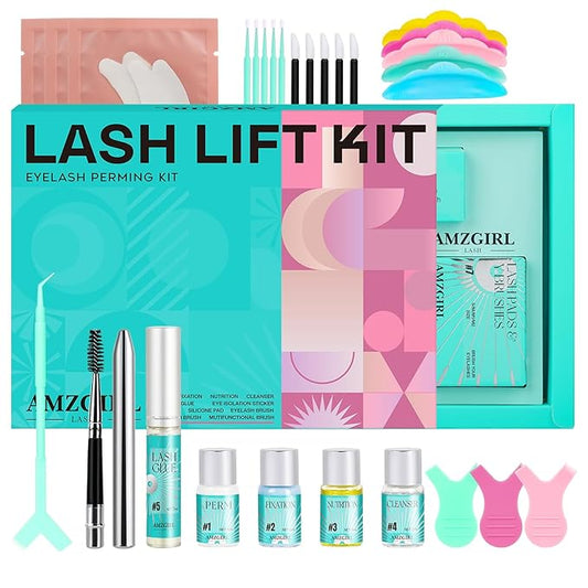 Lash Lift Kit,Eyelash Perm Kits, Professional Eyelashes Curling Lash Extension Set, Glue Upgraded Version, Lash Extensions, Lash Curling,Curling Perming Wave(VINE05)