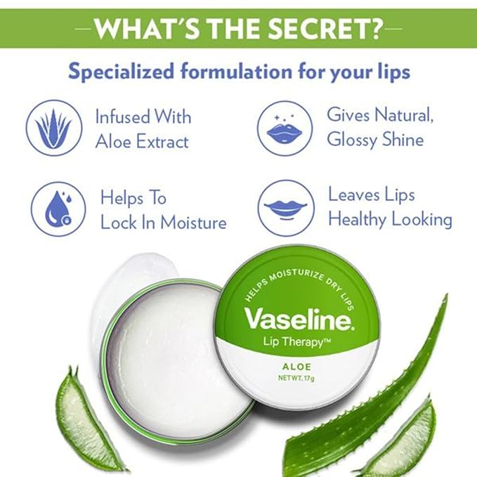 Lip Therapy Aloe Vera Tin 20g keyring