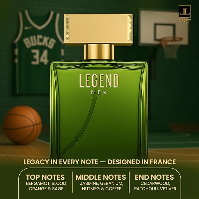 Liberty Legend Eau de Parfum for Men - Long Lasting Perfume with Bold Oriental Woody Notes, Signature Luxury Fragrance for Confidence Style Attraction, Perfume for men, Gift For Men,100ml