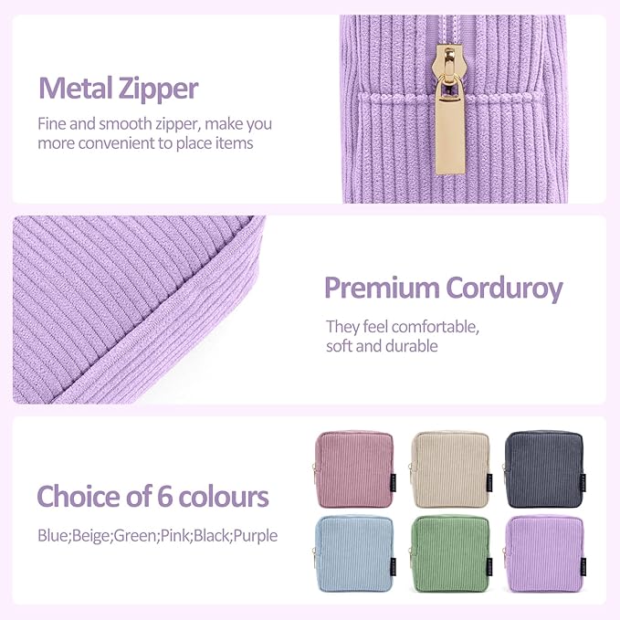 Magefy small makeup bag mini