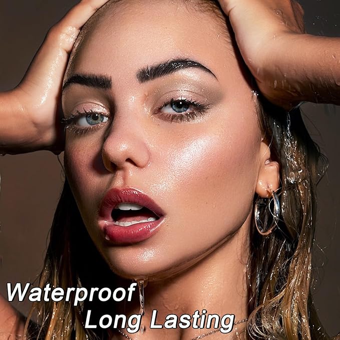 Microblading Eyebrow Pen，Waterproof Brow Pen Micro 4 Point,Eyebrow Makeup Pencil for Women to Effortlessly Create Hair Like Natural Brows，Long Lasting & Smudge-proof