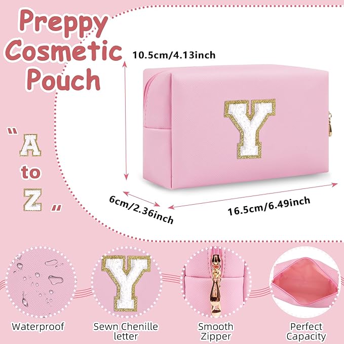 2pcs personalized initial letter makeup