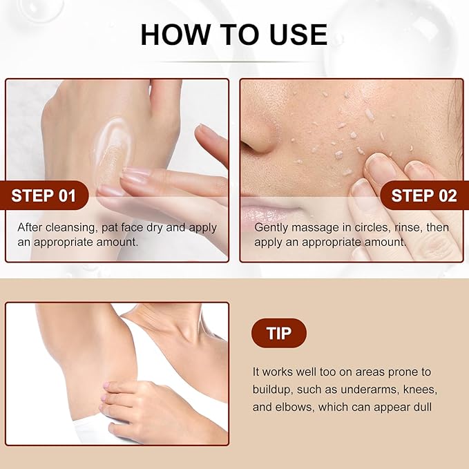 Peel Shot Glow Black Rice & Niacinamide Exfoliating Ampoule - Soft Peel for Face & Body to Visibly Refine Pores, Brighten Skin, Deep Pore Cleansing - For All Skin Types, 2.71 Fl Oz