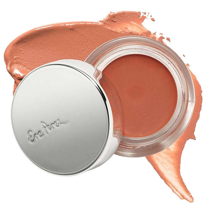 Ere Perez - Natural Carrot Color Pot | For Lips + Cheeks | Buildable, Blendable, Creamy, Vibrant, Satin Finish | Cacao Butter, Avocado + Castor Seed Oil | Vegan, Cruelty-Free, Clean Beauty (Healthy)