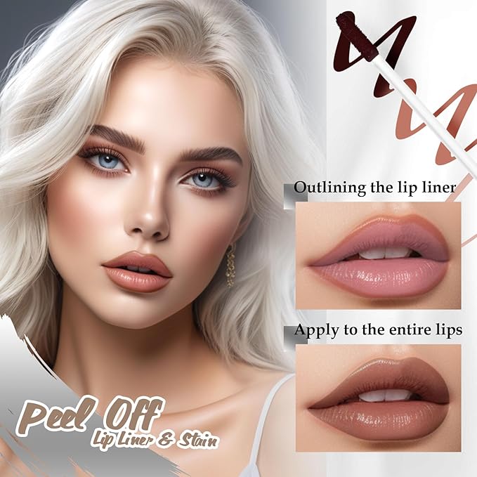 DAGEDA Peel Off Lip Liner Stain, Tattoo Lip