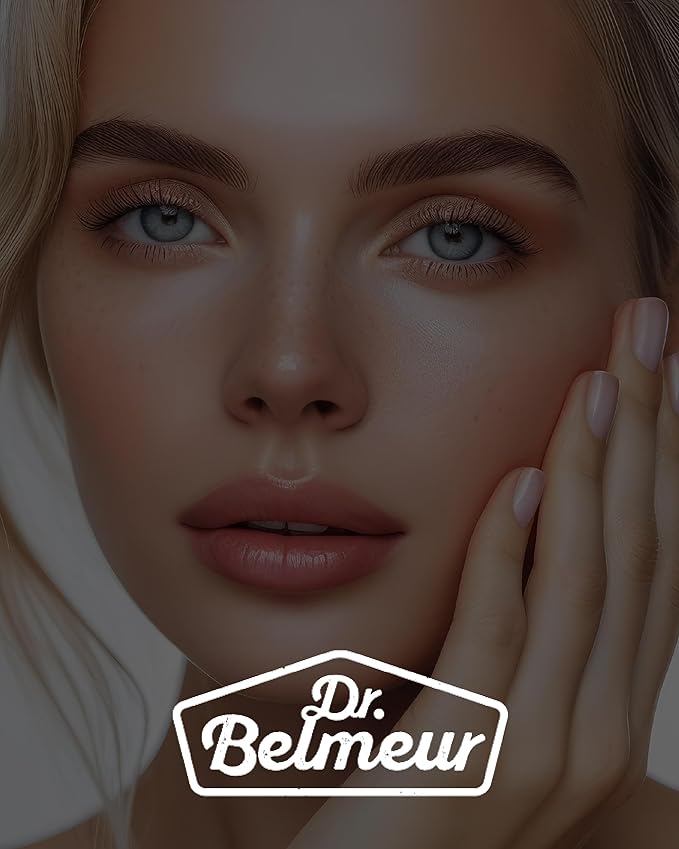 Dr. Belmeur Advanced Cica Ampoule (1.7fl oz) - Soothing, Hydrating Serum for Sensitive Skin. Korean Skin Care. Centella Asiatica, Peptide Complex.