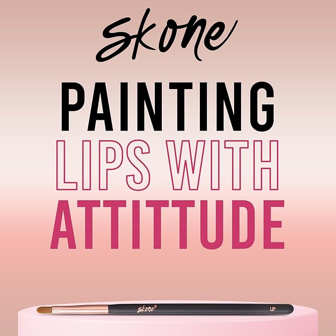 Precision Lip Brush For Smooth Applications – Skone Cosmetics Bring Professional Grade Lipstick Brushes And Lip Gloss Brushes Directly To The Consumer