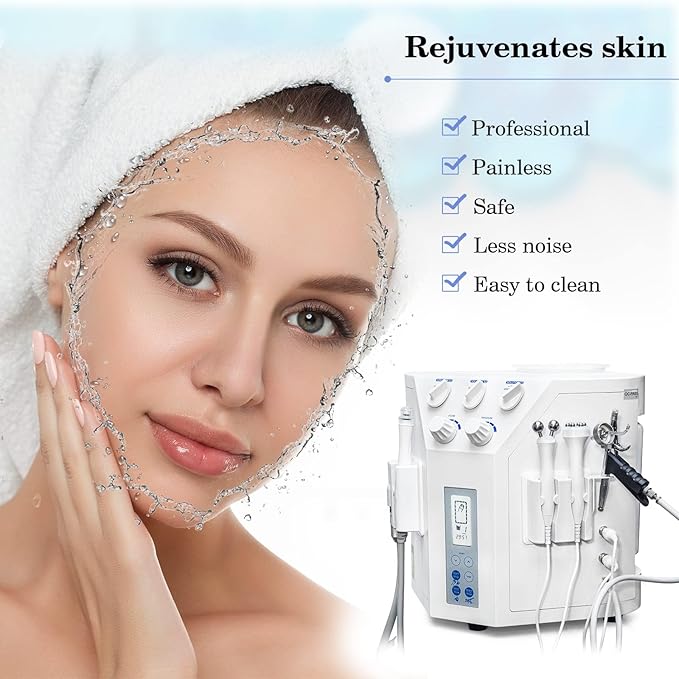 Hydradermabrasion Facial Water Peel SPA Facial Skin Care Peeling Cleaning Beauty Device Elitzia ETSPA18