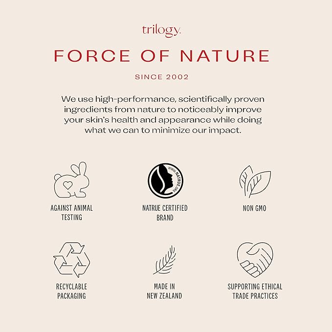 Trilogy Very Gentle Moisturising Cream, SyriCalm & Hyaluronic Acid for Sensitive Skin, 2.0 fl oz