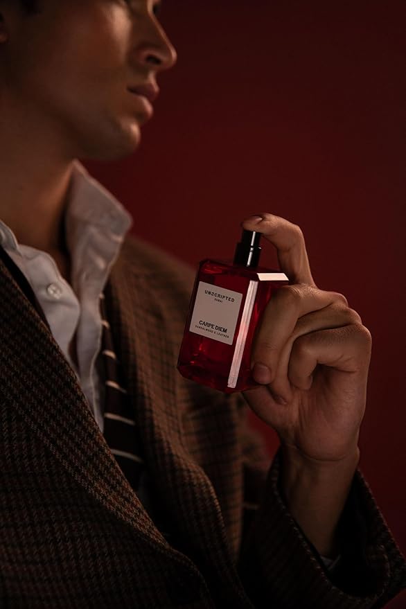 Unscripted Carpe Diem - Perfume For Men And Women - Women Perfume with Amber, Cedarwood, Leather Notes - Bold, Long-Lasting Mens Cologne - 1.7 oz
