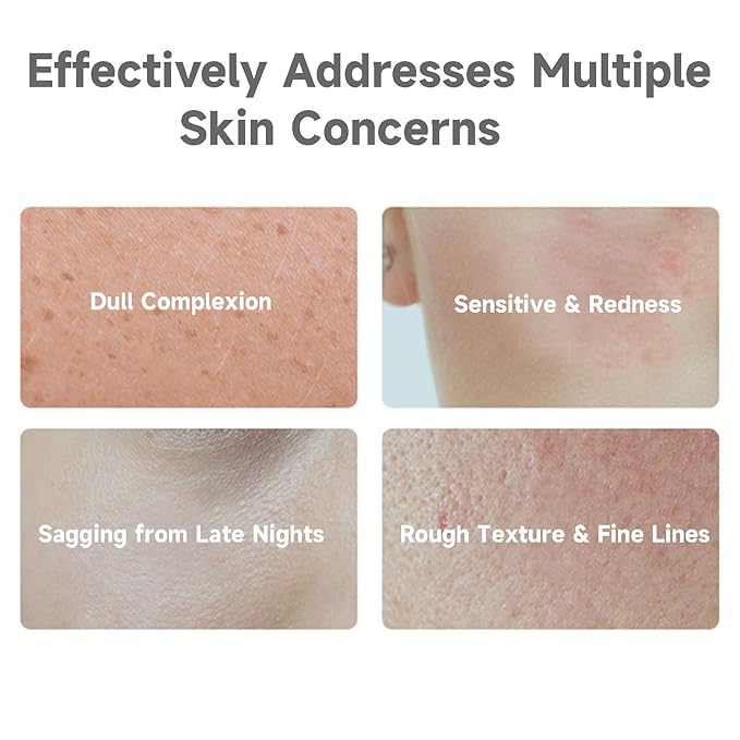 Polypeptide Collagen Elastic Essence Cream - Xianjina Anti-Wrinkle Firming Face Lotion for Women with Micro-Molecular Peptides (4PC)