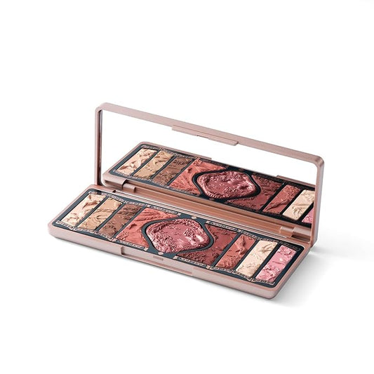 FLORASIS Floral Engraving Phoenix Makeup Palette (04 Burgundy Sunset)