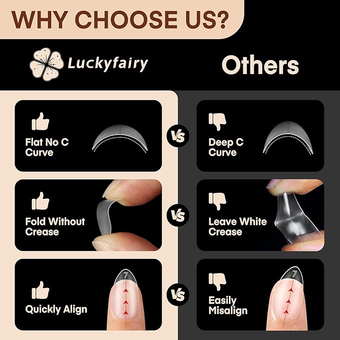 Short Almond Gel Nail Tips: 360Pcs Pre-Shape Short Nail Tips Almond Shape 15 Sizes Matte Full Cover Clear False Fake Nails for Extension Home DIY Salon