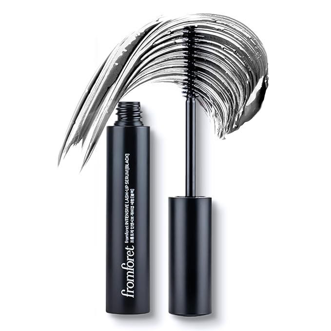Intensive Eyelash Serum for Thicker, Longer Eyelashes, Korean Black Tinting Eyelash Boost Serum (0.3 Fl Oz / 9ml)