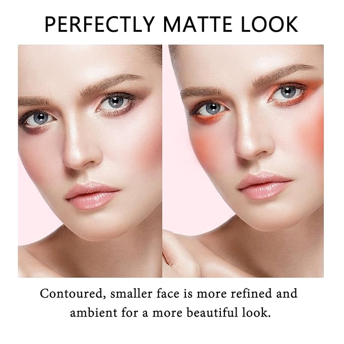 Cream Blush Sticks for Cheeks Gift Set with Makeup Sponges,Lightweight Solid Makeup Blush Stick,Waterproof Cheek Blusher Moisturizer Sticks,Multi-Use Face Stick Kit for Lips,Cheeks and Eyes