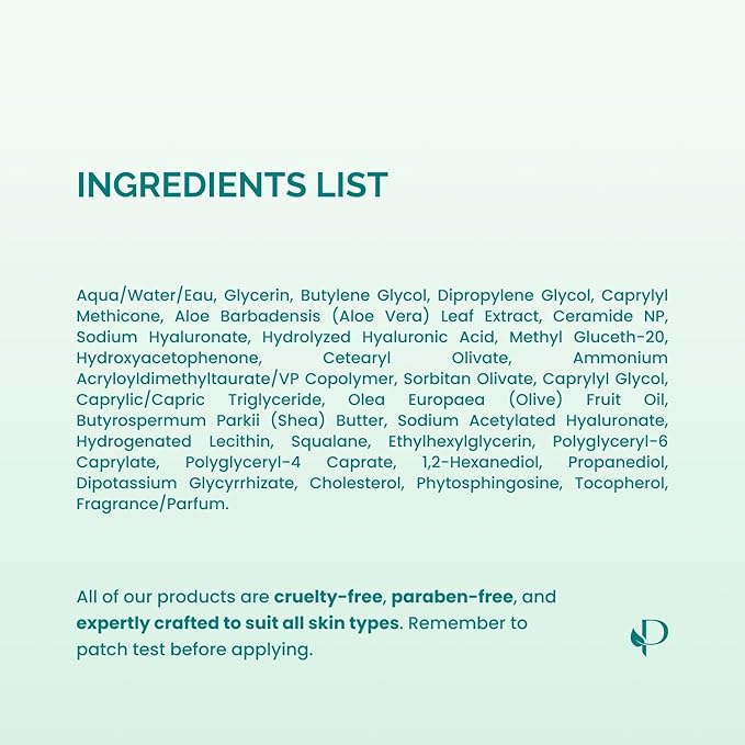 PLANTIFIQUE Facial Sheet Mask Hydration Heaven 5 pack – Aloe Vera & Hyaluronic Acid Hydrating & Refreshing Face Masks – Korean Skincare for Dry or Tired Skin