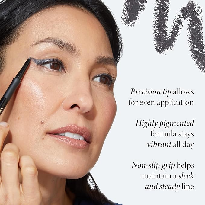 LAURA GELLER NEW YORK INKcredible Gel Eyeliner - Deep Purple - Waterproof Smudge-proof Eyeliner Pencil - Built in Sharpener