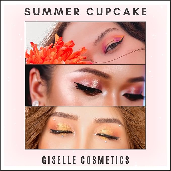 Summer Cupcake Mineral Eye Shadow Pallet, Organic Makeup
