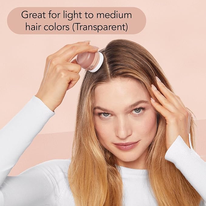 Kitsch Dry Shampoo Powder with Rice Protein for Women & Men - Unscented, Volumizing, No White Cast,Organic, Paraben Free & Benzene Free, Non Aerosol for Oily and Light Hair, Travel Size - 8g