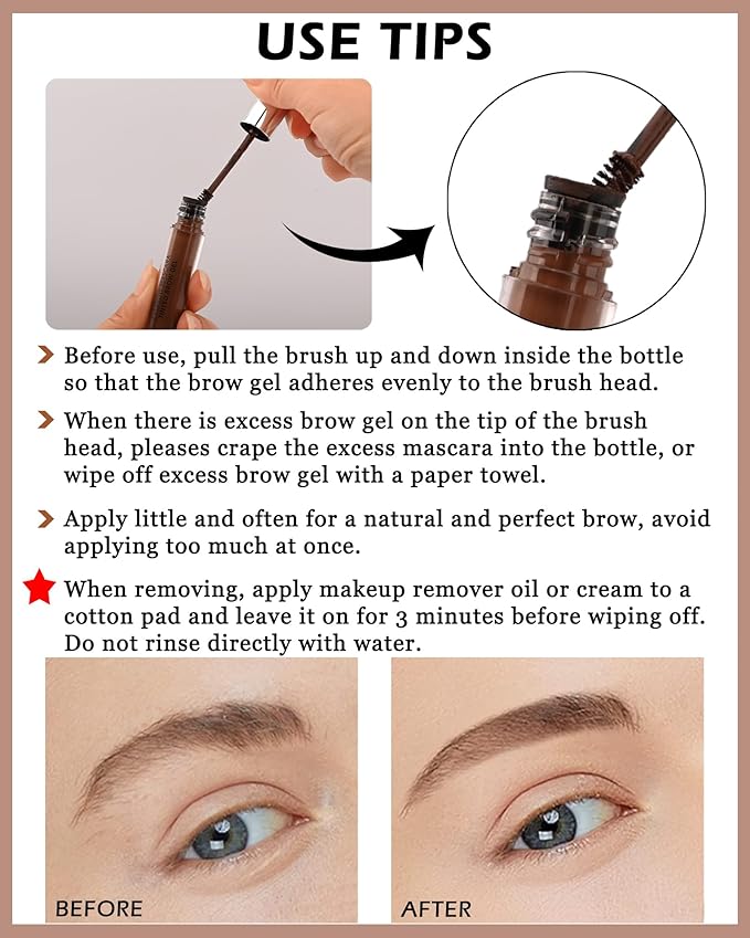 Tinted Eyebrow Gel- 1Pcs Long Lasting Waterproof Grey Tinting Eye Brow Glue,Gray Brow Filler,Brow Fast Sculpt,Fill in Eyebrows and Cover White Hairs,Mother's Day Eye Makeup Gift for Women Mother-#13