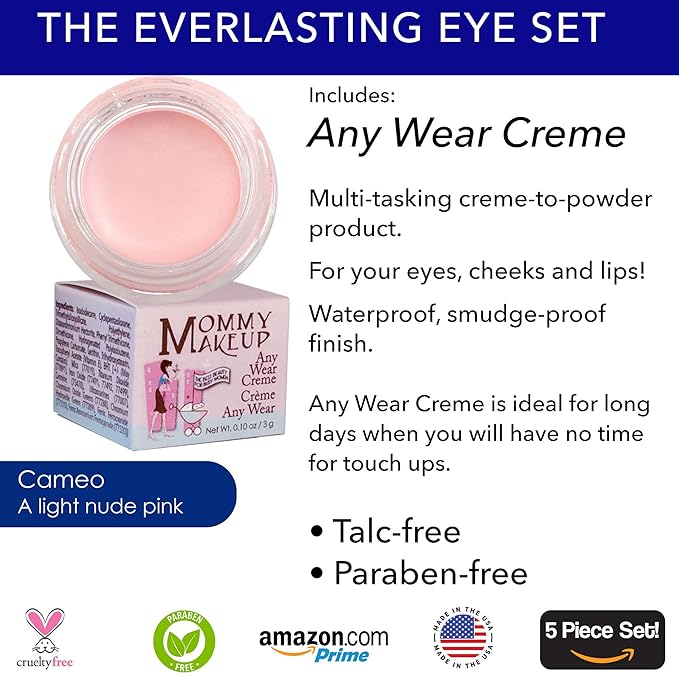 The Everlasting Eye 5 Piece Waterproof Makeup Set.