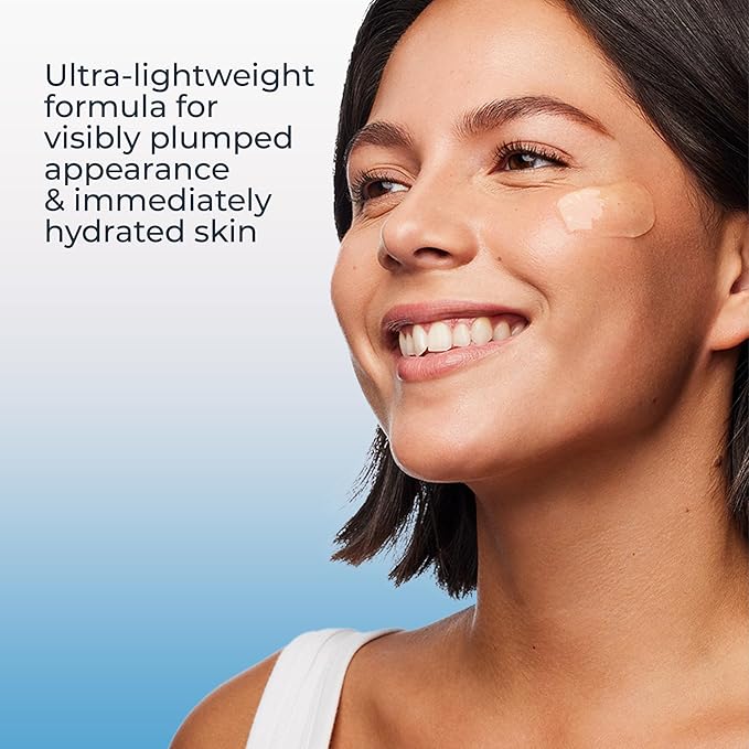 Eucerin Face Immersive Hydration Moisture Boost Face Serum, Ultra-Lightweight Hyaluronic Acid Serum Improves the Look of Fine Lines and Wrinkles, Facial Moisturizer for All Skin Types, 1 Fl Oz Bottle