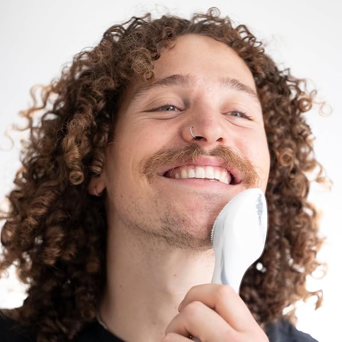 Pop Sonic Spade Facial Cleansing Device - Facial Massager to Cleanse, Massage & Infuse - Soft Silicone Bristles w/ 12,000 Vibrations Per Minute - Waterproof Face Brush Cleanser