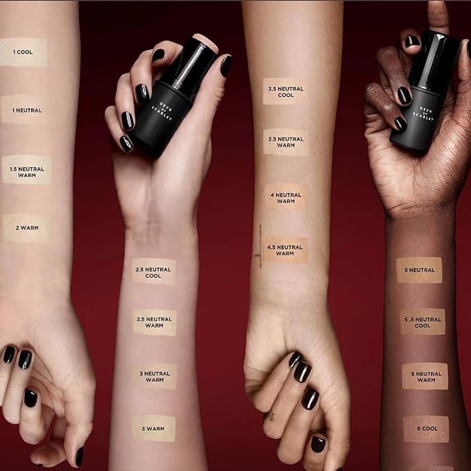 Deck of Scarlet Skin Edit Serum Foundation Stick - Clean And Vegan Makeup - Hydrating Formula With Natural Glowy Finish