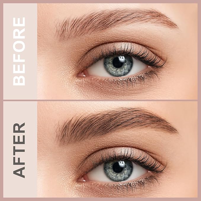 LAVONE Eyebrow Pen,2-IN-1 Dual-ended Waterproof Eyebrow Pencil,with 4 Tip Microblading Eyebrow Pen and Ultra-Precise Brow Pencil,Dual-ended Eyebrow Brush,Eyebrows Makeup for Natural Looking-Black