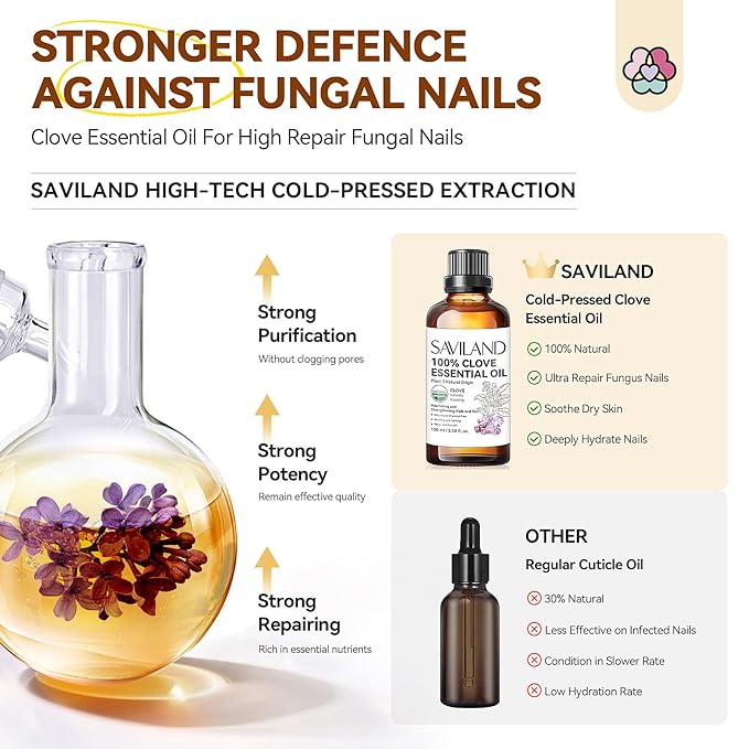 SAVILAND Clove Oil for Effective