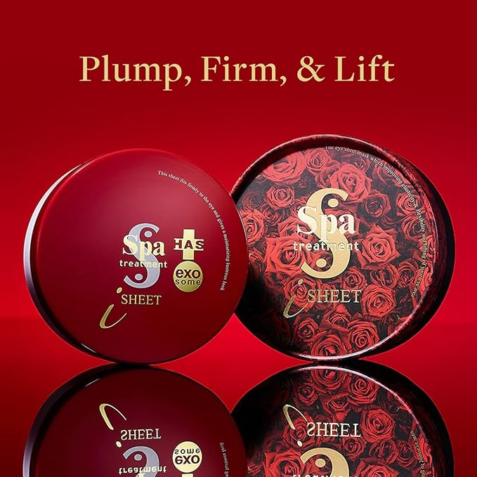 Spa Treatment HAS Stretch iSheet exo Japanese, Under Eye Patches for Puffy Eyes and Dark Circles, Eye Mask, Under Eye Masks, Wrinkles, Eyebag, Eye Masks for Dark Circles and Puffiness (30 Pairs)