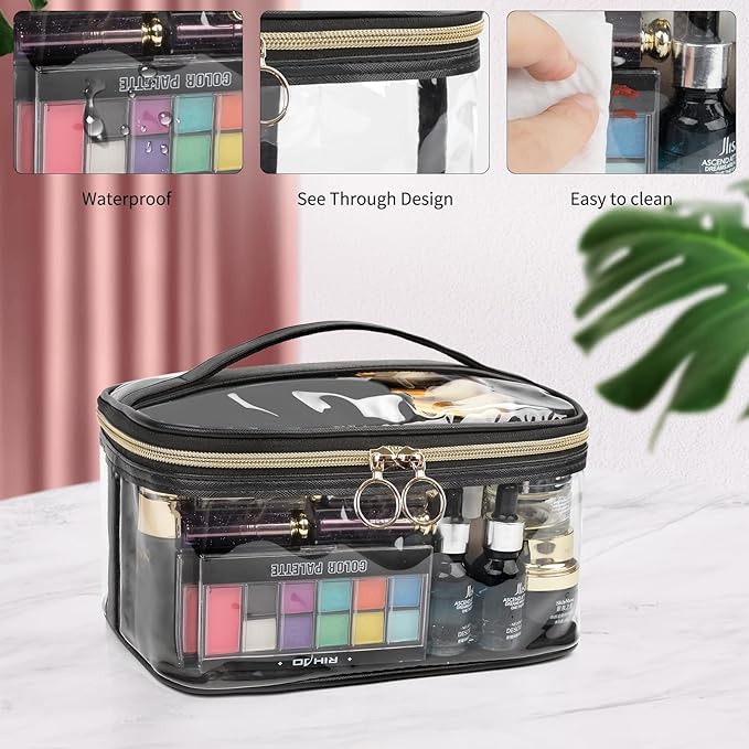 Ocheal makeup bag, clear makeup