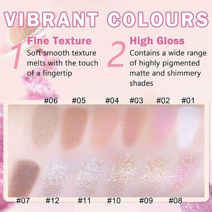 Single Eyeshadow Nude Eyeshadow Primers,Matte Ultra Fine Lightweight Powder Multiuse Blendable Makeup Eyeshadow for Women Girls,High Pigment Daily Warm Tone Eyes Makeup (04 Autumn Apricot)