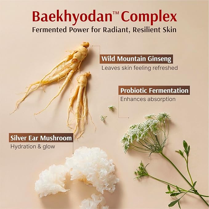 Sooryehan Hyobidam Fermented Bundle Gift Set (14fl oz) - Hyobidam Korean Skin Care Gift Set with Toner, Emulsion, Essence, Cream, Eye Cream, Mask & Foam,. Wild Ginseng Anti-Aging Hydration & Firming.