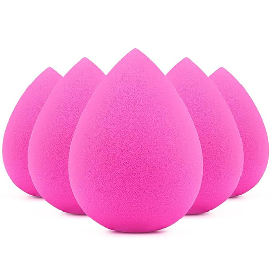BEAKEY 5 Pcs Makeup Sponges, Latex-Free